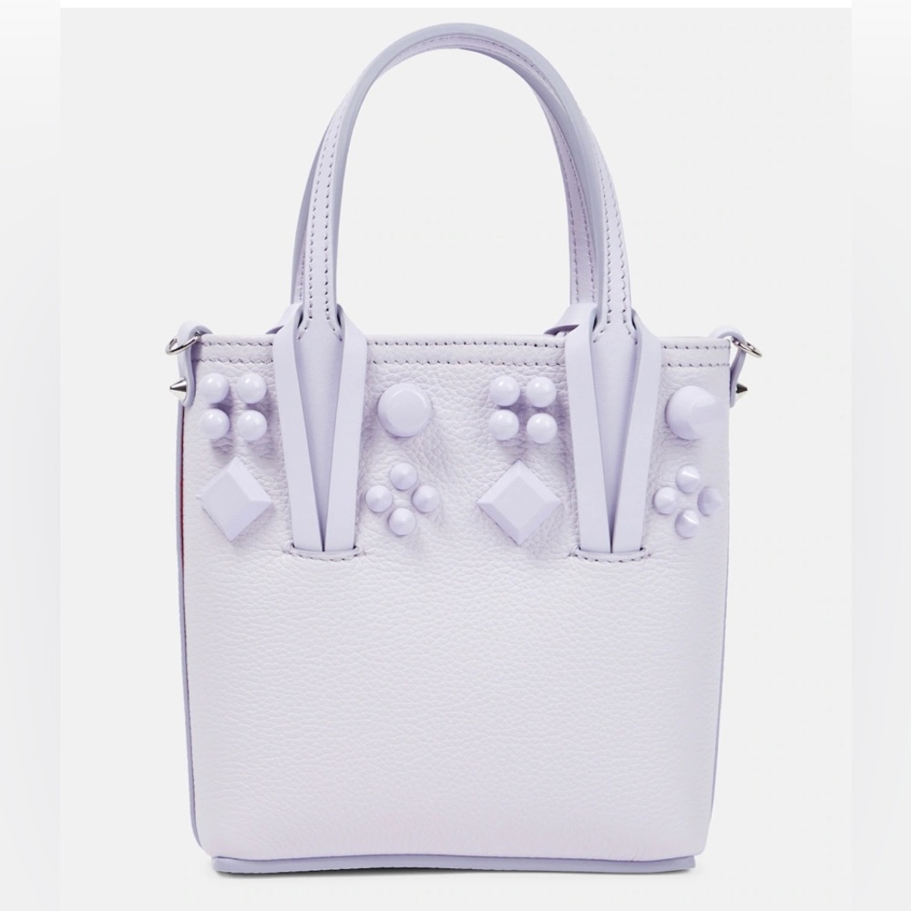 CHRISTIAN LOUBOUTIN
Cabata N/S Mini leather tote